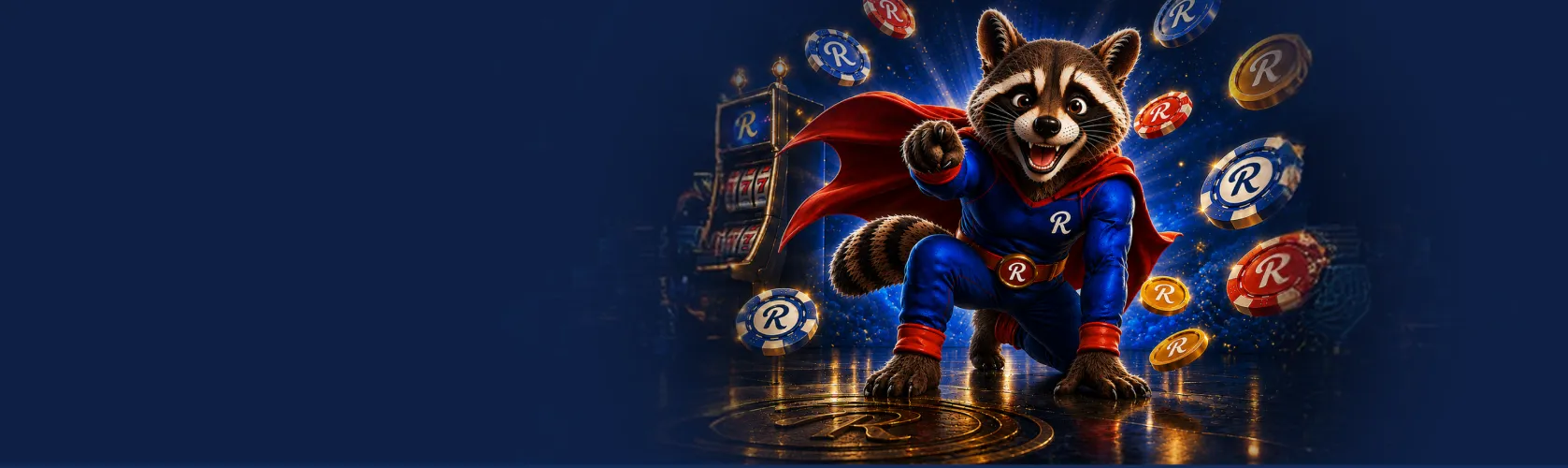 Rooli Casino banner showing the kangaroo mascot, crypto and card logos and the 475 free spins welcome package Rooli Casino banner showing the kangaroo mascot, crypto and card logos and the 475 free spins welcome package